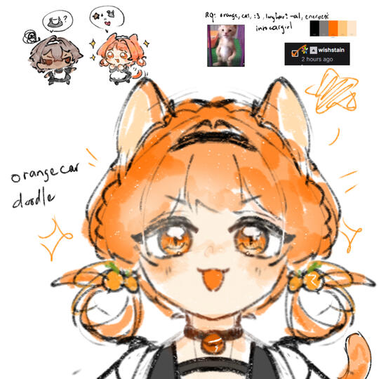 design doodle for wishstain