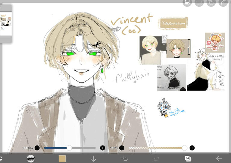 Vincent (OC) redesign